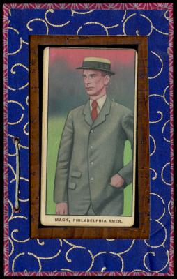 Picture, Helmar Brewing, T206-Helmar Card # 59, Connie MACK (HOF), Standing, Philadelphia Athletics